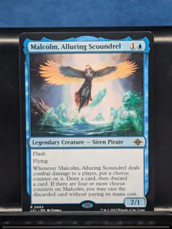 Malcolm, Alluring Scoundrel The Lost Caverns of Ixalan Regular - Image 2