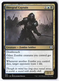 Diregraf Captain U Starter Commander Decks 224 NM - Image 1