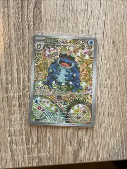 Pokemon TCG SV Black Bolt English Seismitoad #105/086 Illustration Rare - Image 3