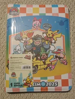 Pokemon World Championships Pokemon Center Card Binder 2025 Anaheim Exclusive - Image 1