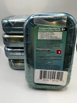 Sealed Pokemon Kanto and Friends Complete Mini Tins Set of 5 New Sealed - Image 2