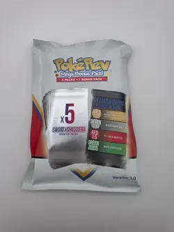 PokeRev Mystery Pack 3.0 Sealed 6 Pokemon Booster Packs 5+1 Bonus Pack - Image 1