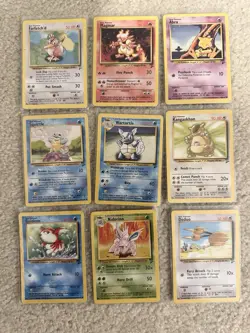 Vintage Pokemon WOTC Binder Collection Base Set Lot - Image 1