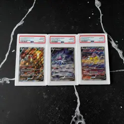 Sequential PSA 10 Entei Suicune Raikou V Crown Zenith Galarian Gallery English - Image 1