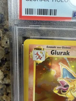 1999 Pokemon German #4 Glurak CHARIZARD Holo PSA 6 - Base Set - Image 2