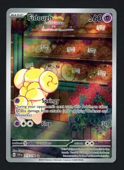Fidough 213/198 SV01: Scarlet & Violet Base Set Illustration Rare Pokemon TCG - Image 1