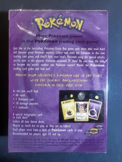 Pokemon Zap Theme Deck Sealed New In Box Vintage 1999 thedivinepok3 - Image 2