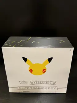 Pokemon Celebrations 25th Anniversary Elite Trainer Box ETB Factory Sealed 820650809439 - Image 2
