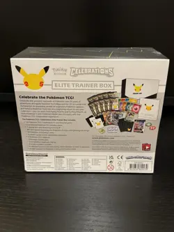 Pokemon Celebrations 25th Anniversary Elite Trainer Box ETB Factory Sealed 820650809439 - Image 4