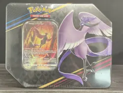 Pokemon TCG Sword & Shield Crown Zenith Galarian Articuno Tin - (5 PACKS) - Image 2