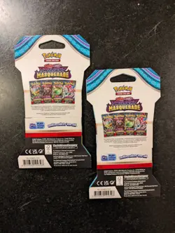 2 Pokemon TCG twilight masquerade SEALED booster packs - Image 2