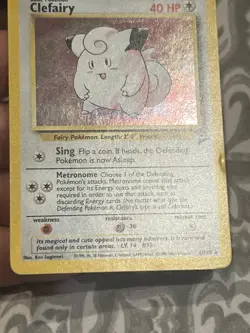 pokemon base set 2 holos Lot - Poliwrath, Hitmonchan, & Clefairy - See Pics - Image 4