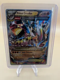 MEGA Primal Groudon EX 86/160 - World Championships 2015 Pokemon MP/HP NON HALO - Image 1
