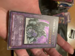 Yu-Gi-Oh! - Cyberdark Impact Cyber Ogre 2 2006 CDIP-EN036 1st Edition NM - Image 3