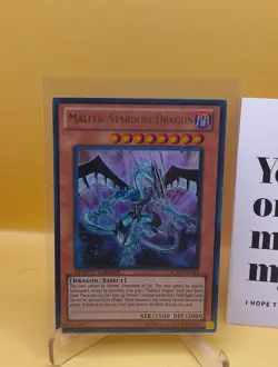 Yu-Gi-Oh TCG - Malefic Stardust Dragon - JUMP-EN043 Limited Edition Holo - NM - Image 4