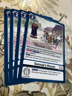 Digimon Card Game Playset Gennai's House Starter Deck 21: Hero of Hope ST21-15 - Image 1