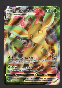Leafeon VMAX - 008/203 Pokemon Evolving Skies Sword Shield Ultra Rare Card NM/M - Image 1
