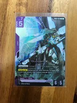 Gundam TCG Card Game Dual Impact GD02-053 LR Gundam X GX-9900 NM QTY - Image 3