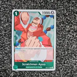 EB01-015 Scratchmen Apoo : Rare Foil One Piece English TCG Card : EB01: Extra Bo - Image 1