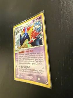 Pokemon TCG Typhlosion EX Dragon Frontiers Holo Rare Card 12/101 Delta Species - Image 4