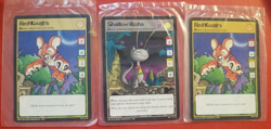 NEOPETS 2004 Trading Card Game PROMO Card SEALED 2 Red Kougra / 1 Shadow Aisha - Image 1