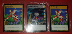 NEOPETS 2004 Trading Card Game PROMO Card SEALED 2 Red Kougra / 1 Shadow Aisha - Image 4