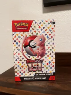 Pokemon Scarlet Violet 151 Booster Bundle New Sealed TCG Cards - Image 1