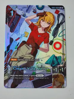 Cagalli Yula Athha - GD01-096 - R+ Foil Alt Art - Gundam TCG Card Game NM - Image 1