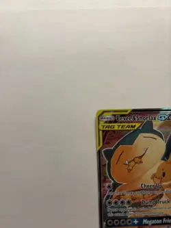 Pokemon Eevee & Snorlax GX Tag Team Promo Card SM169 - Image 2