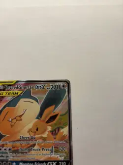 Pokemon Eevee & Snorlax GX Tag Team Promo Card SM169 - Image 3