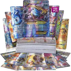 20PCS Pokemon Cards GX VMAX EX Tag Team Shining English Battle Trading Collectio - Image 3