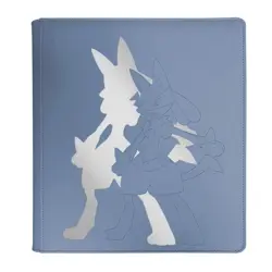 Elite Series Lucario 12 Pocket Zippered PRO Binder for Pokemon 480 Card Side - Image 1