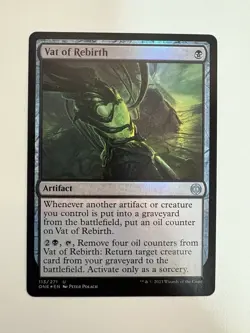 Vat of Rebirth Foil MTG Magic the Gathering Card NM Near Mint ONE - Image 1