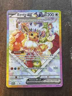 Eevee ex 174 Sv: Scarlet & Violet Promo Cards Holo Super Premium Collection SPC - Image 1