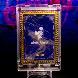 Kalifa One Piece Gundam Metal Framed Card #31/100 Jewel Encrusted Gold Plated - Image 4