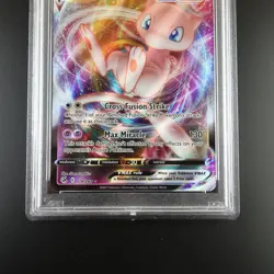 PSA 10 Mew Vmax 114/264 Pokemon Fusion Strike Holo Full Art Graded Card - Image 3