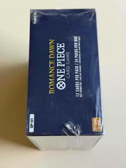 Sealed One Piece Romance Dawn Blue Bottom OP-01 English Card Game Booster Box - Image 3
