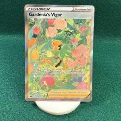 Pokemon Card 2023 Crown Zenith Galarian Gallery GARDENIA'S VIGOR GG61/GG70 - Image 1