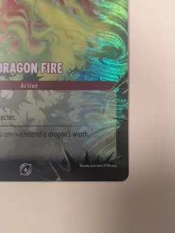 Dragon Fire - Disney Lorcana Promo Cards (DLPC) 1 / C1 FOIL - Image 3