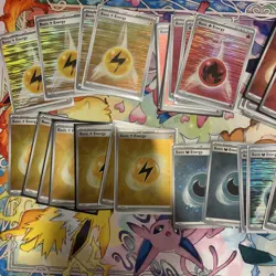 Pokemon TCG Basic Energy Holo Mixed Lot See Description All NM Modern Era Cards - Image 2