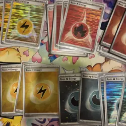 Pokemon TCG Basic Energy Holo Mixed Lot See Description All NM Modern Era Cards - Image 4