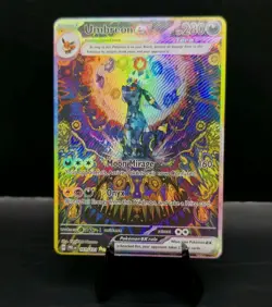 CUSTOM Holofoil Card With Texture Umbreon Prismatic Evolutions 161/131 Pokemon - Image 1
