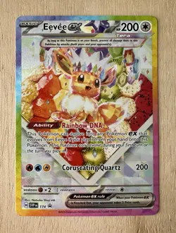 Eevee ex 174 Promo SV: Scarlet & Violet Promo Cards Pokemon TCG - Image 1