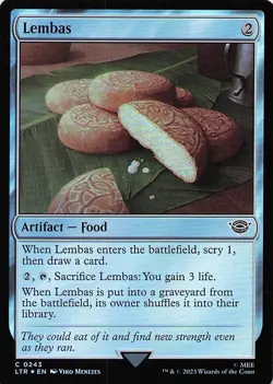 Lembas Universes Beyond: the Lord of the Rings: Tales of Middle-Earth Foil - Image 1