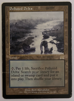 Polluted Delta MtG Onslaught Regular Very Heavy Play - Image 1