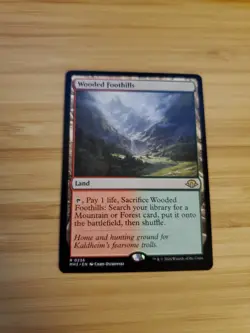 1X MTG - Wooded Foothills (MH3 #236) - Modern Horizons 3 - Image 1