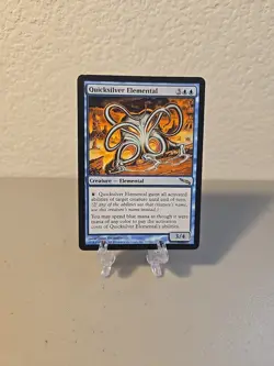 MTG Quicksilver Elemental MP Mirrodin - Image 1