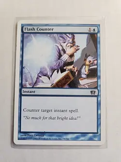 Flash Counter - Eighth Edition 8th - LP - MTG Magic - Common - Blue Instant - Image 1