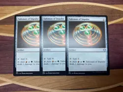 1x Talisman of Impulse - NM - SCD 281 MTG Magic The Gathering - Image 1