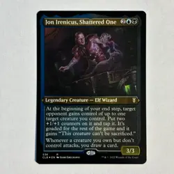 Jon Irenicus, Shattered One Foil Etched CLB Rare 531 MTG NM - Image 1